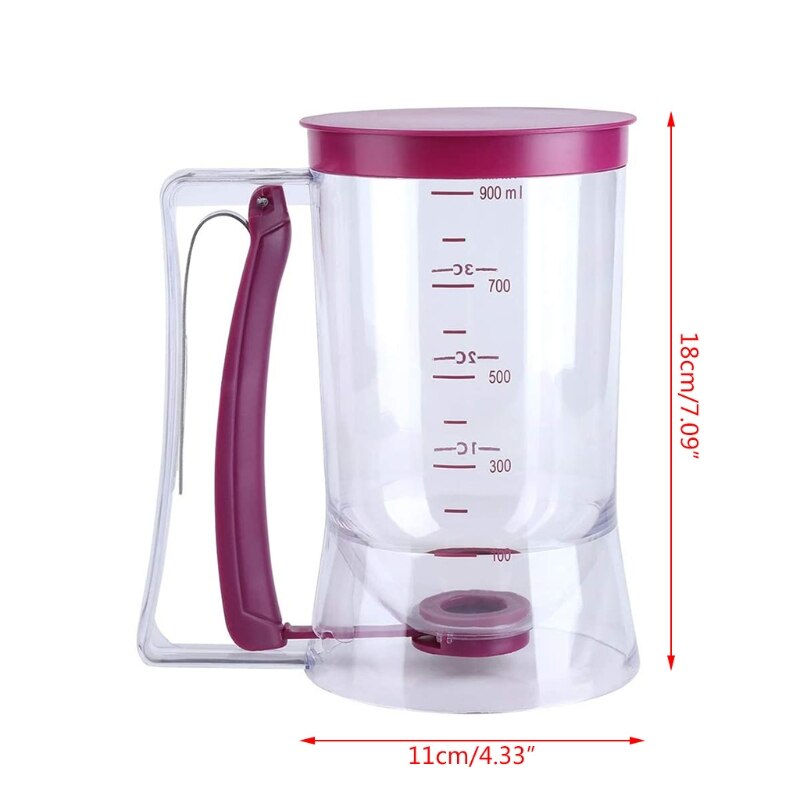 Pancake Mix Dispenser Batter Container Pancake Mix Dispenser Batter Container