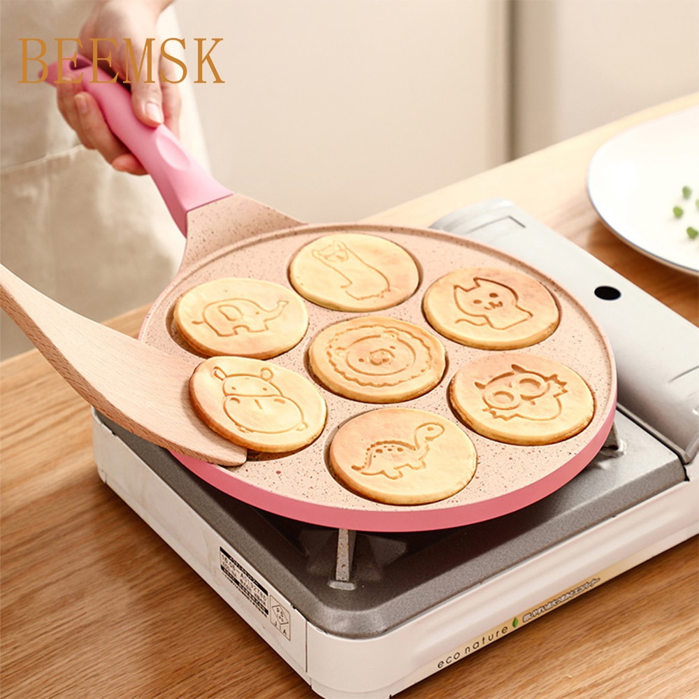 Pancake Pan 7-Hole Frying Pan