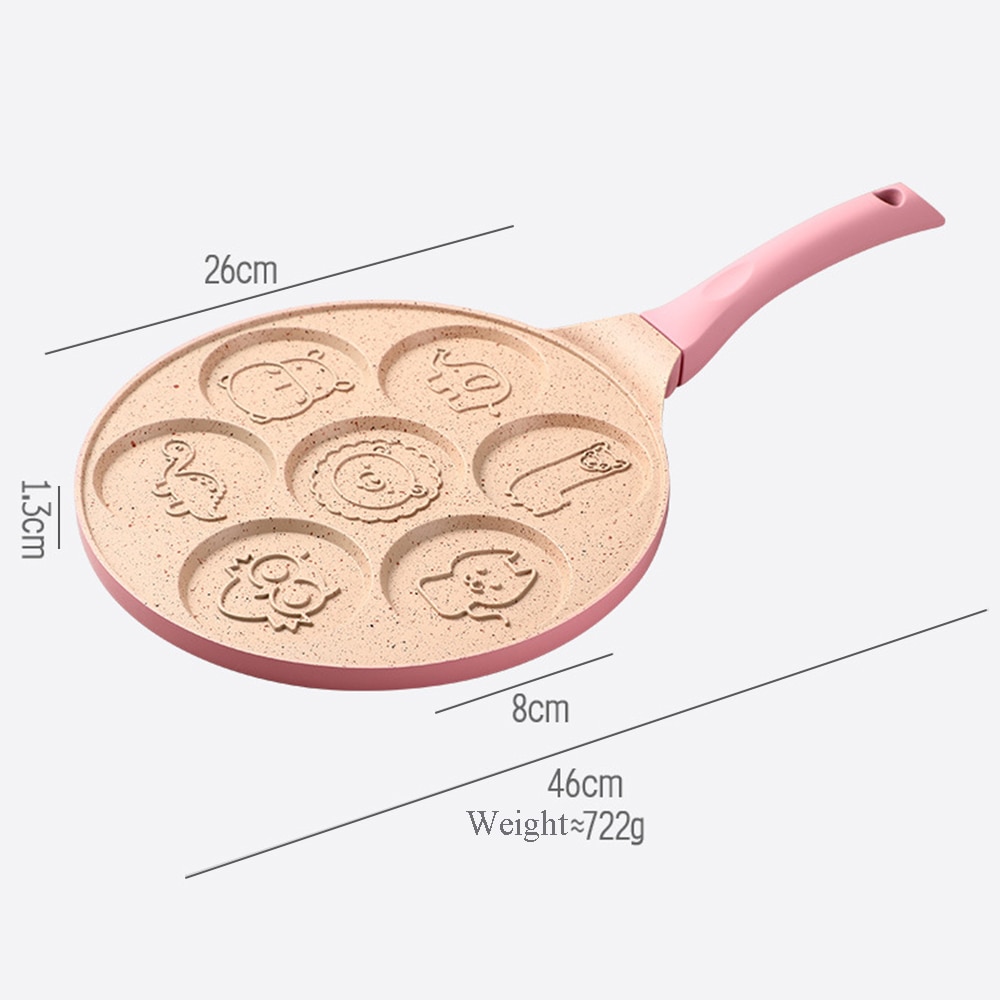 Pancake Pan 7-Hole Frying Pan