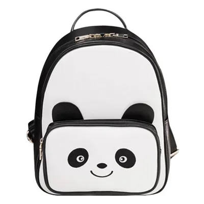 Panda Backpack Ladies Casual Bag