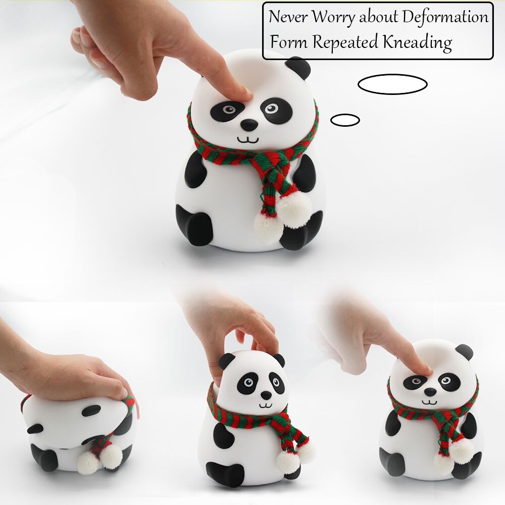 Panda Night Light USB Rechargeable Lamp Panda Night Light USB Rechargeable Lamp