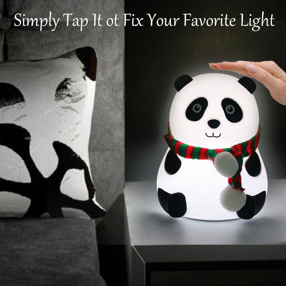Panda Night Light USB Rechargeable Lamp Panda Night Light USB Rechargeable Lamp