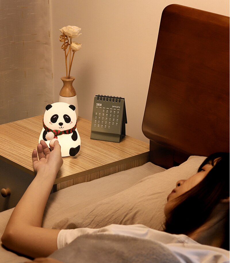 Panda Night Light USB Rechargeable Lamp Panda Night Light USB Rechargeable Lamp