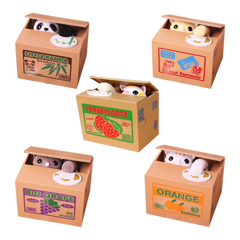 Panda Piggy Bank Coin Box