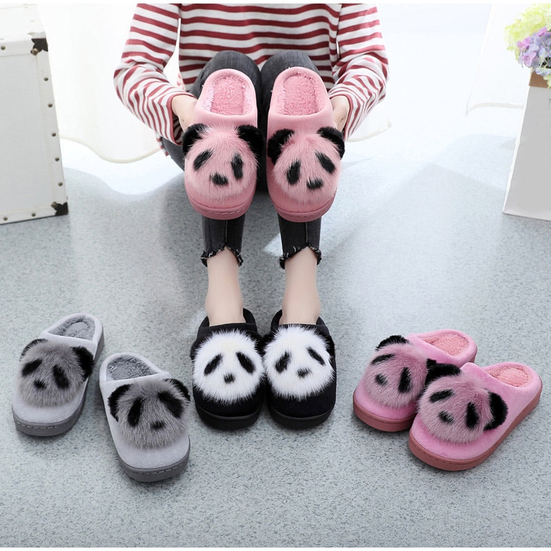 Panda Slippers Ladies Indoor Slippers Panda Slippers Ladies Indoor Slippers