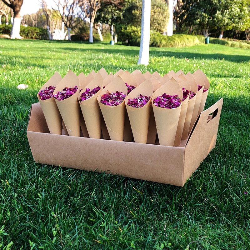 Paper 30 Slot Confetti Cone Holder