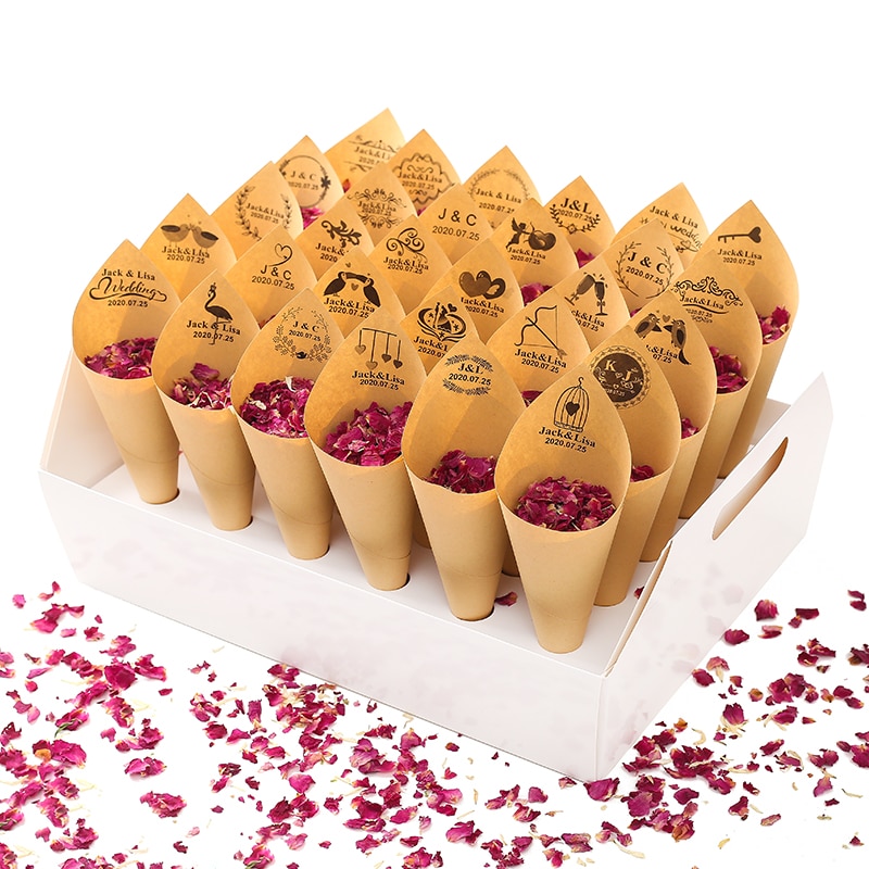 Paper 30 Slot Confetti Cone Holder Paper 30 Slot Confetti Cone Holder