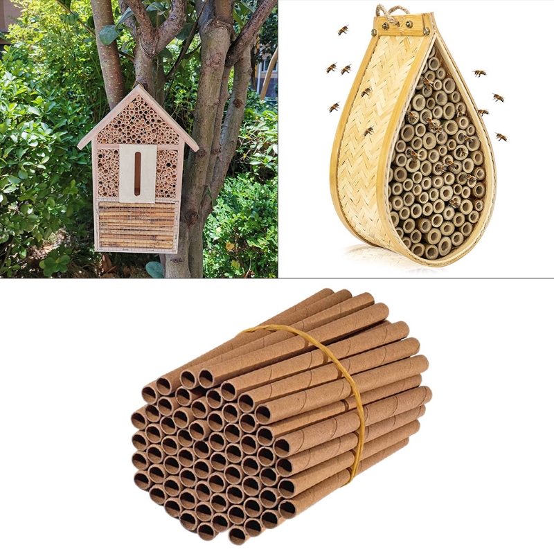 Paper Bee Nesting Tubes (50pcs) Paper Bee Nesting Tubes (50pcs)