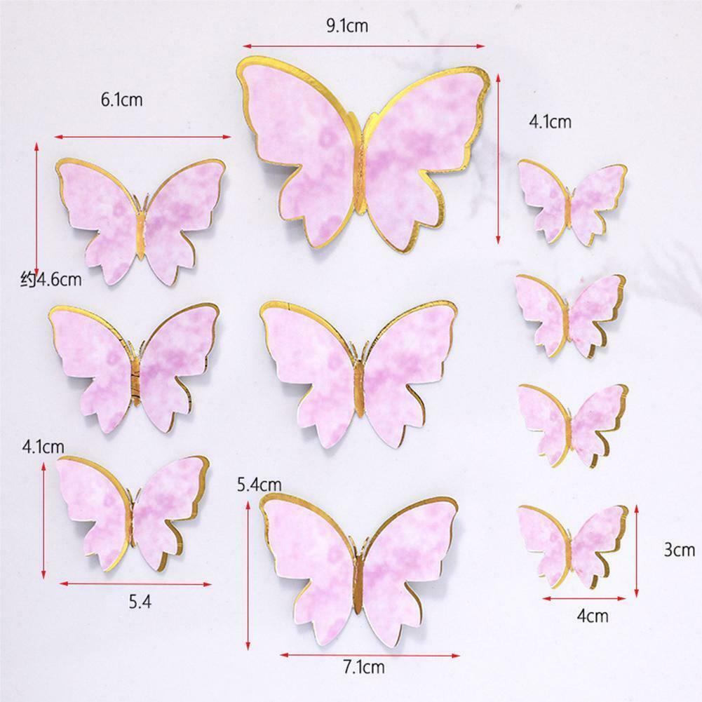 Paper Cake Butterfly Toppers (10pcs) Paper Cake Butterfly Toppers (10pcs)