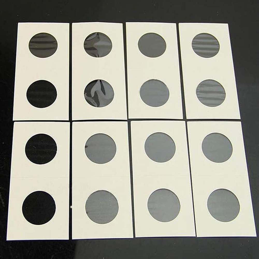 Paper Cardboard Coin Holders (100pcs)