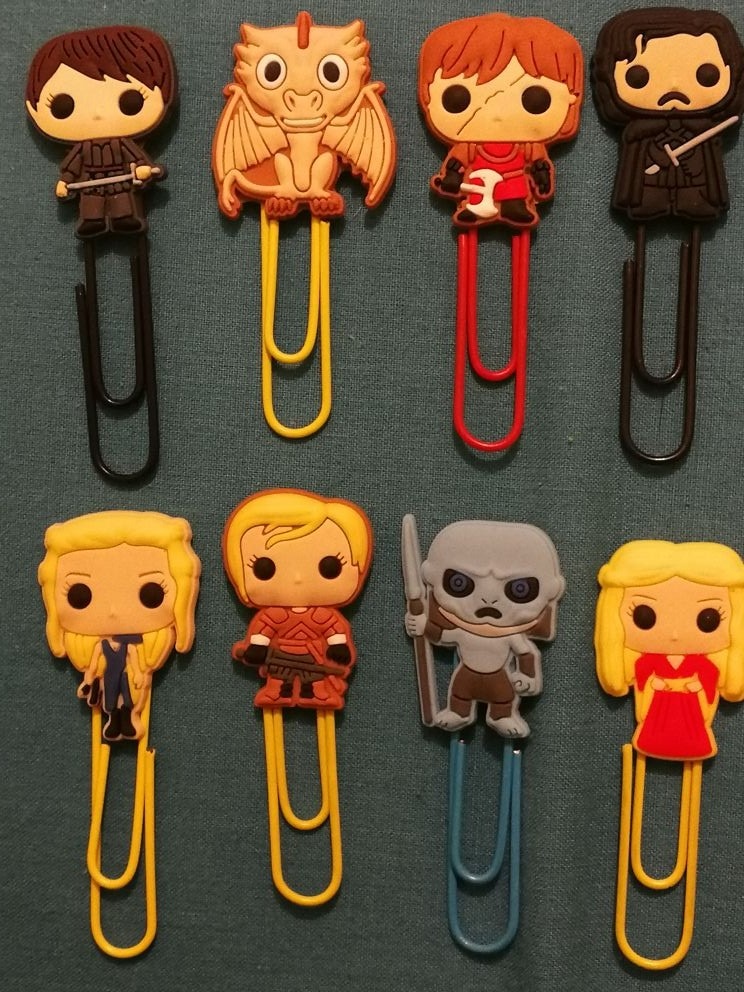 Paper Clip Game of Thrones