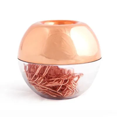 Paper Clip Holder with 100 Paper Clips