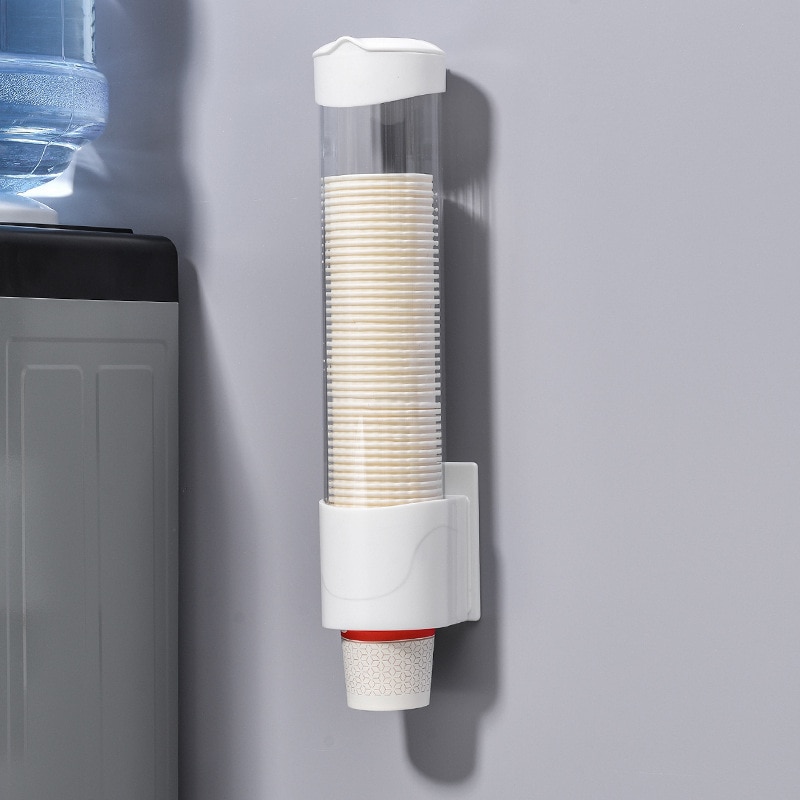 Paper Cup Dispenser Wall Mount Container