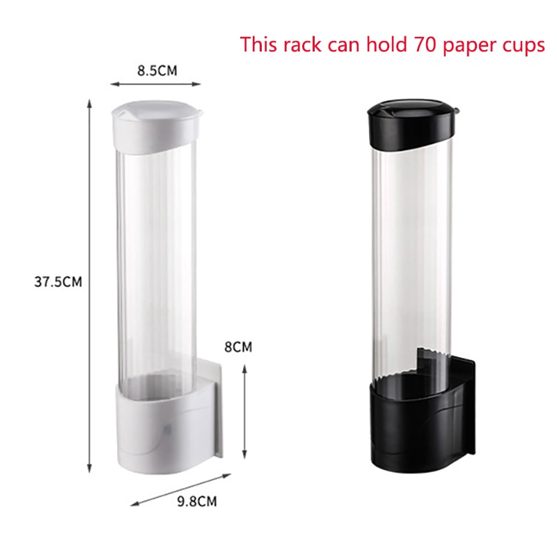 Paper Cup Dispenser Wall Mount Container