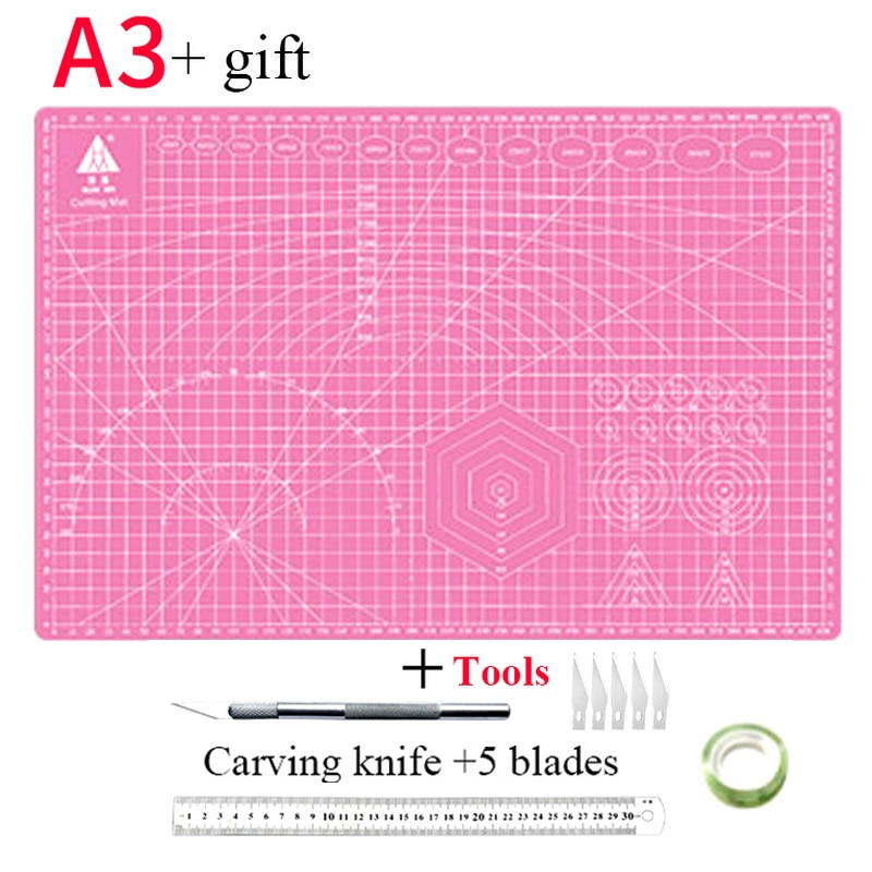 Paper Cutting Mat A3 Scaling Pad Paper Cutting Mat A3 Scaling Pad