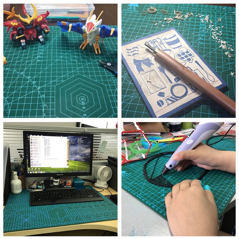 Paper Cutting Mat A3 Scaling Pad Paper Cutting Mat A3 Scaling Pad