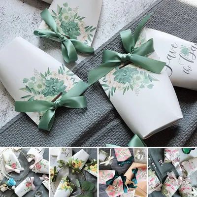 Paper Gift Bags 5pcs Small Pouches Paper Gift Bags 5pcs Small Pouches