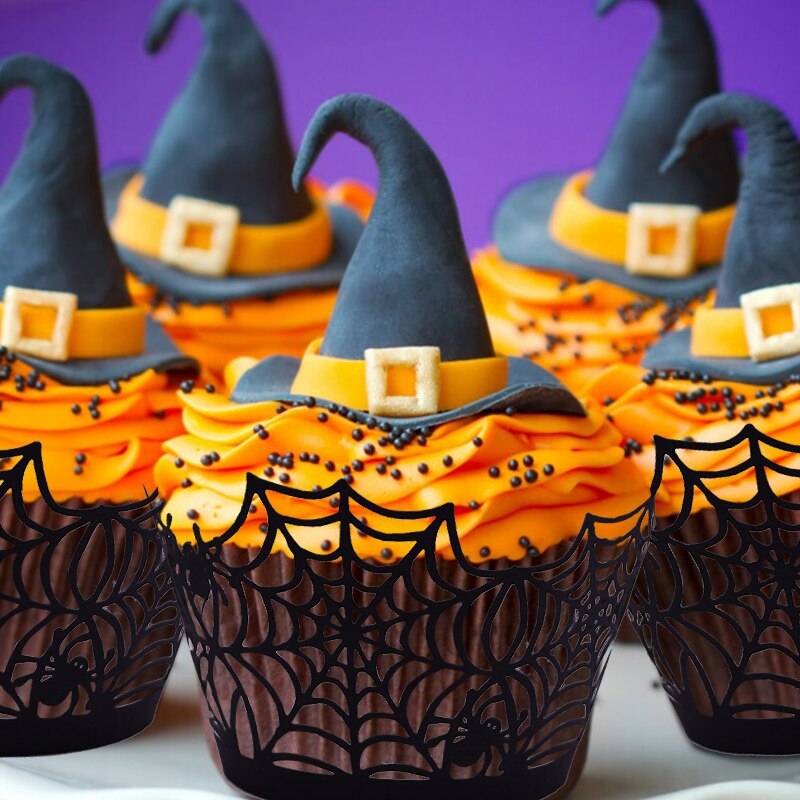 Paper Halloween Cupcake Liners (12 pcs)