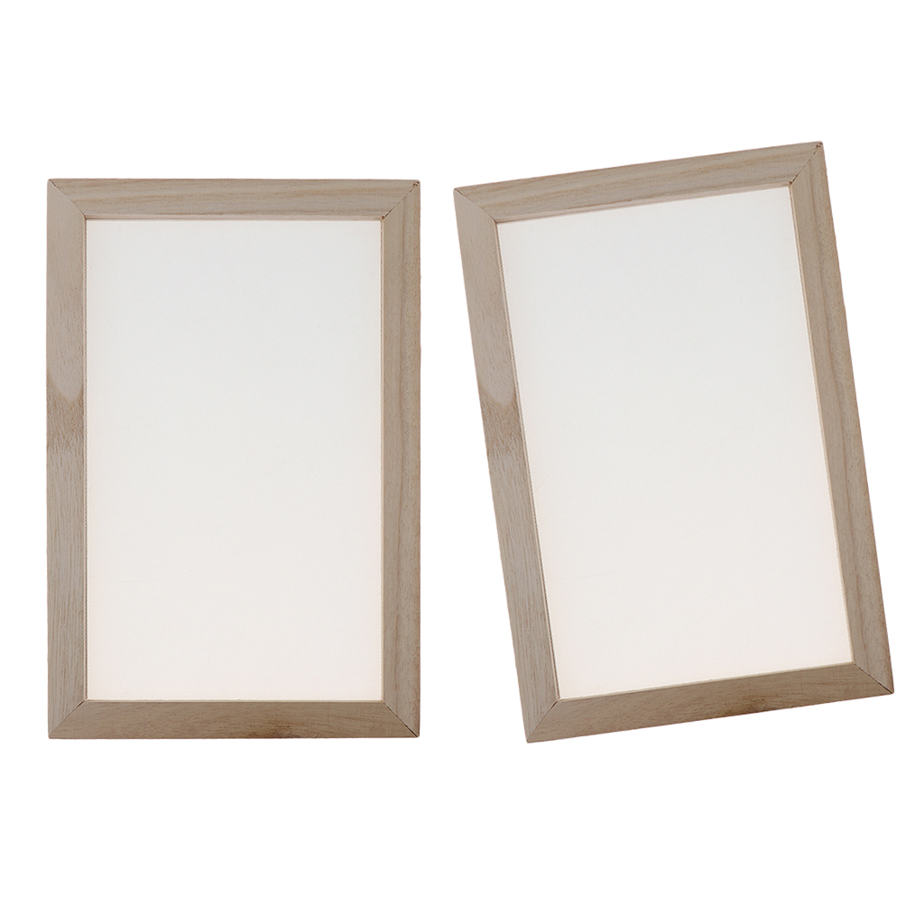 Paper Making Screen Paper Mold (2 pcs) Paper Making Screen Paper Mold (2 pcs)
