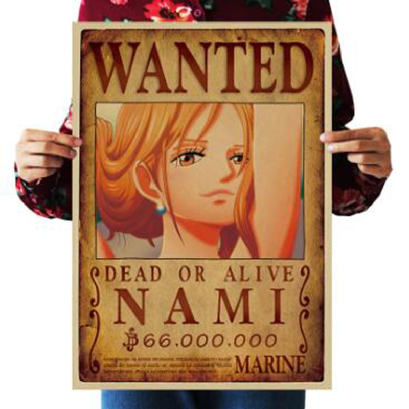 Paper One Piece Wanted Posters (20pcs)