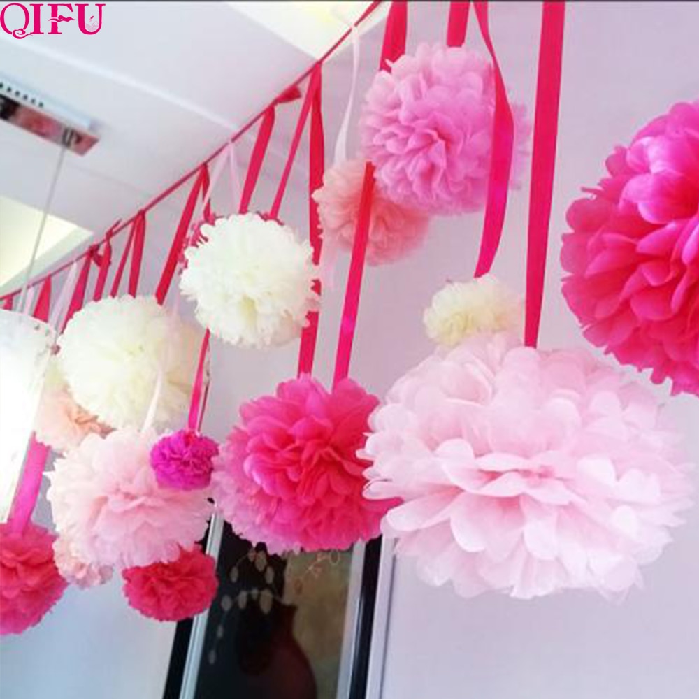 Paper Pom Pom Decoration Tissue Ball