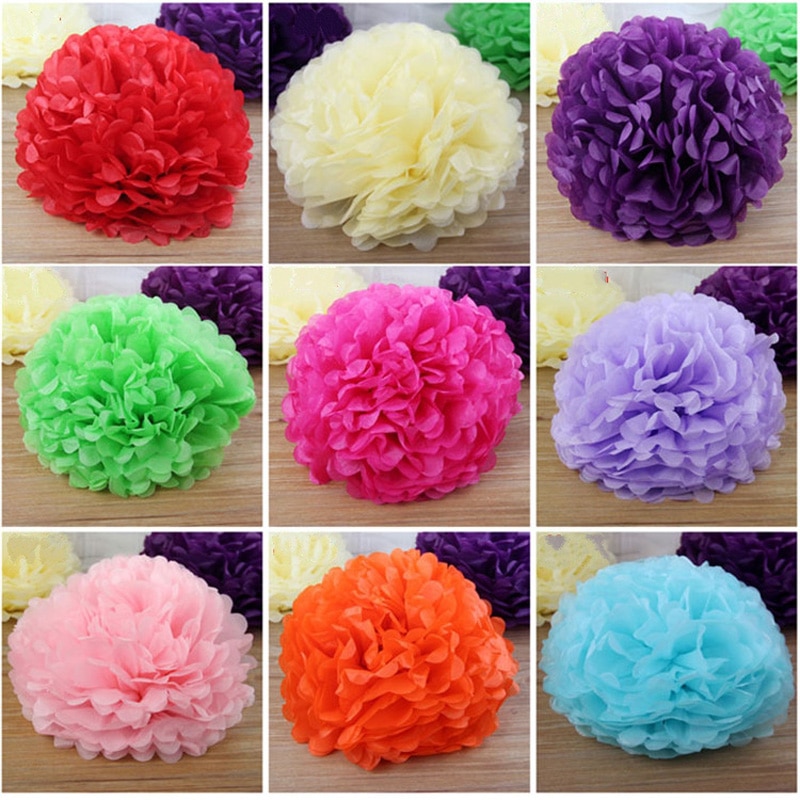 Paper Pom Pom Decoration Tissue Ball