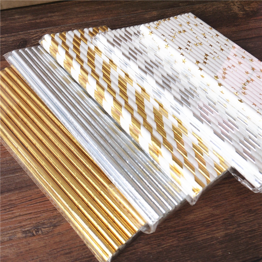 Paper Straws for Party (25 Pcs) Paper Straws for Party (25 Pcs)