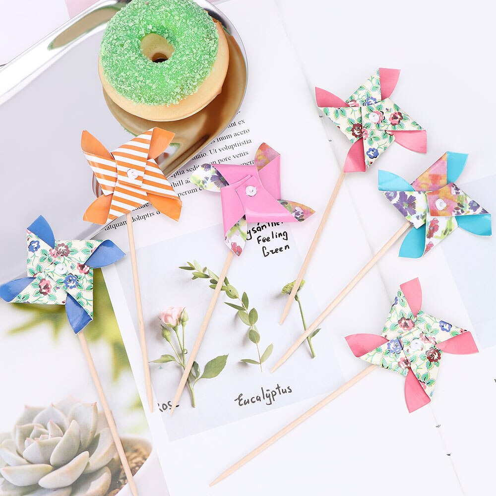 Paper Windmills Party Decor (24pcs) Paper Windmills Party Decor (24pcs)