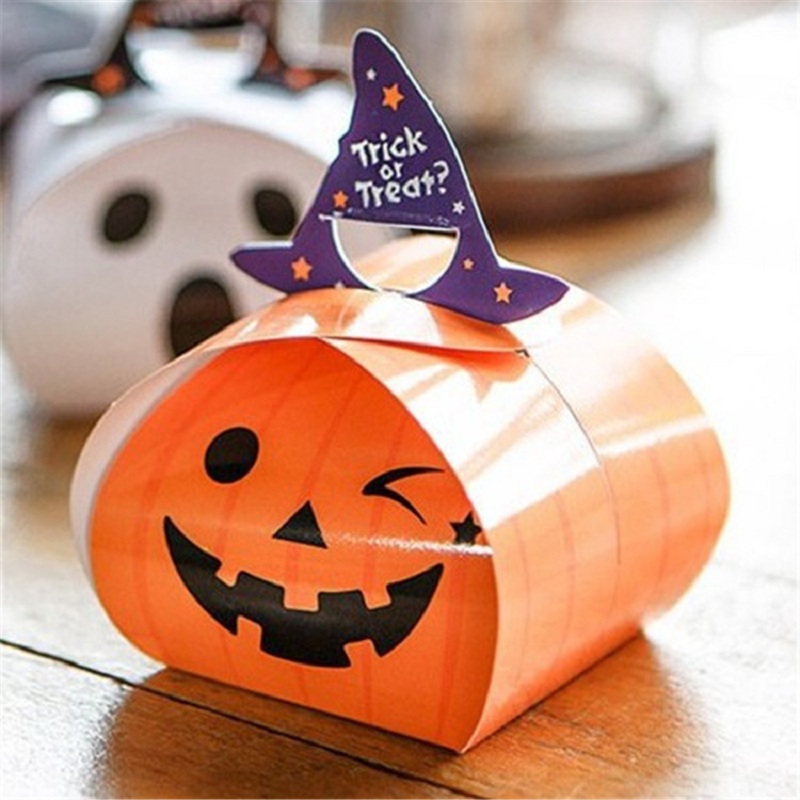 Paperboard Halloween Candy Boxes (10Pcs)
