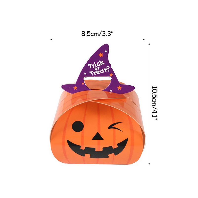 Paperboard Halloween Candy Boxes (10Pcs)