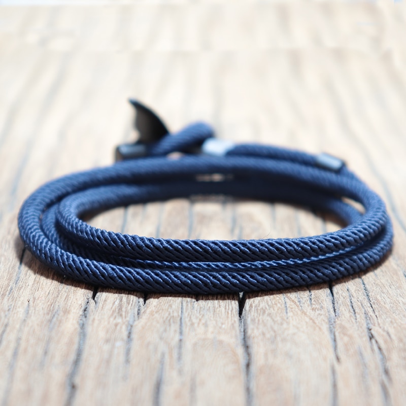 Paracord Rope Strap Whale Tail Bracelet