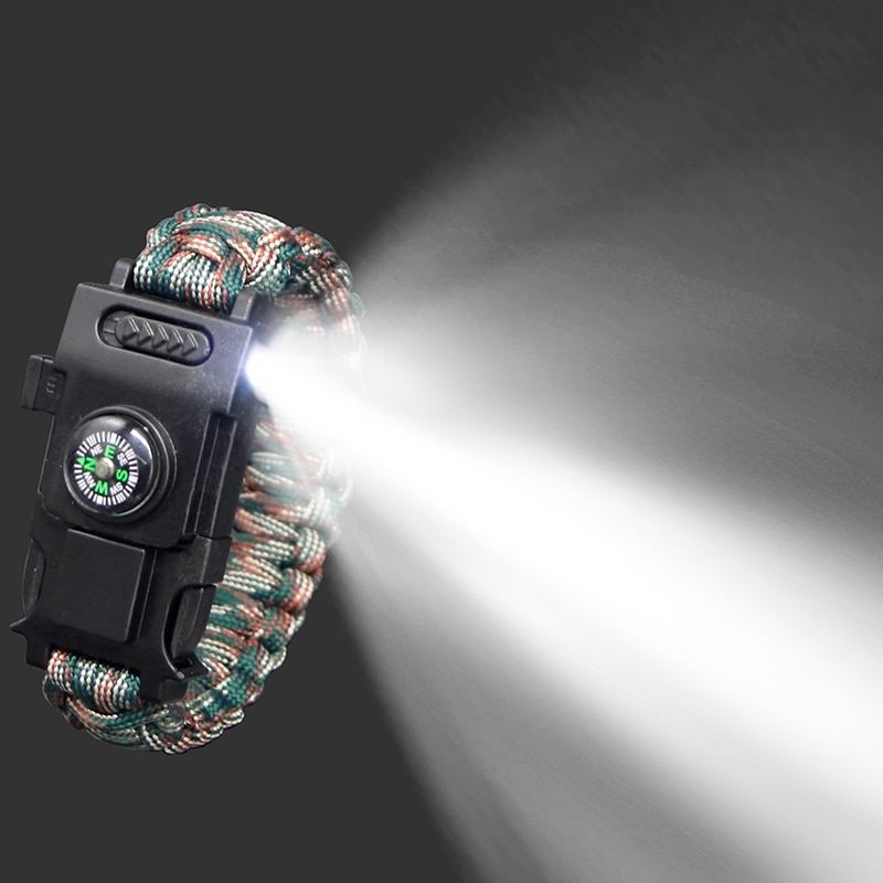 Paracord Survival Bracelet Outdoor Tool Paracord Survival Bracelet Outdoor Tool