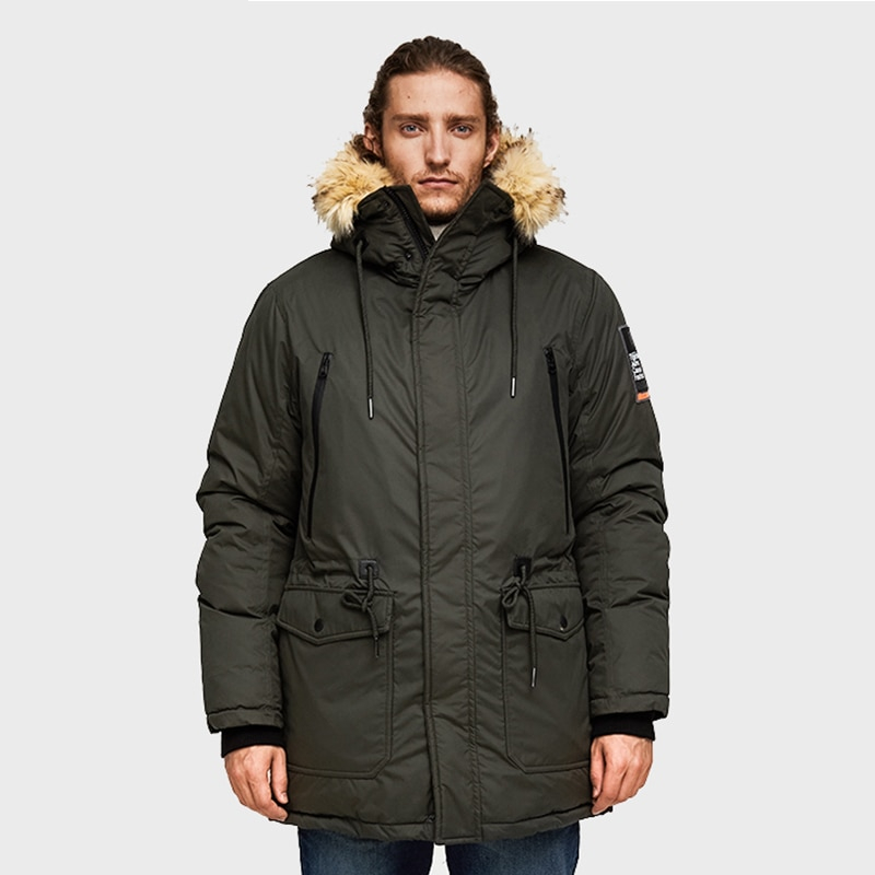 Parka Jacket For Men With Fur Hood Parka Jacket For Men With Fur Hood