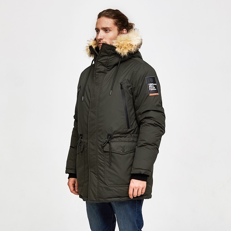 Parka Jacket For Men With Fur Hood Parka Jacket For Men With Fur Hood