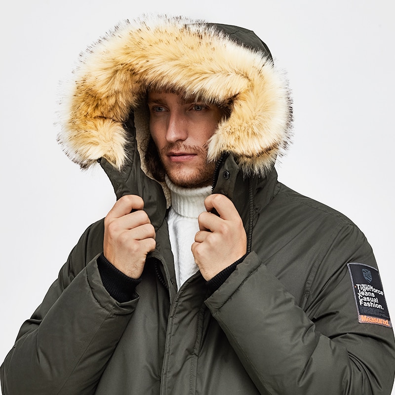 Parka Jacket For Men With Fur Hood Parka Jacket For Men With Fur Hood
