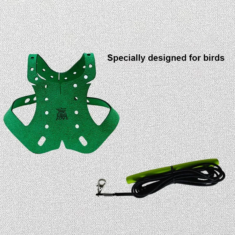 Parrot Pigeon Harness And Leash Flying Anti-bite Traction Rope Straps Bird Training Outdoor Carrying Adjustable Bird Parrot Pigeon Harness And Leash Flying Anti-bite Traction Rope Straps Bird Training Outdoor Carrying Adjustable Bird