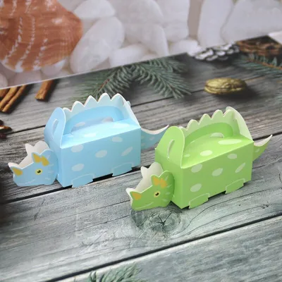 Party Favor Dinosaur Gift Boxes (20Pcs)