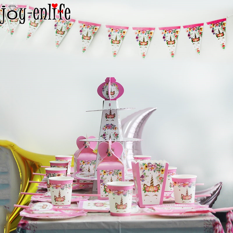 Party Supplies Unicorn Theme Set Party Supplies Unicorn Theme Set