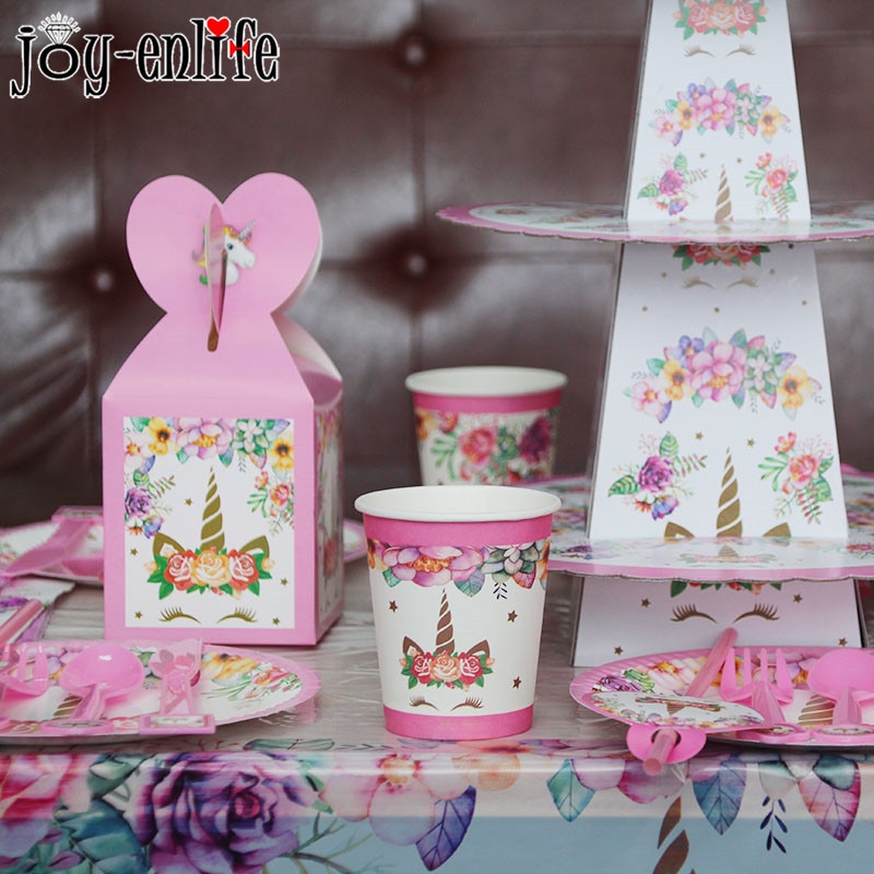 Party Supplies Unicorn Theme Set Party Supplies Unicorn Theme Set
