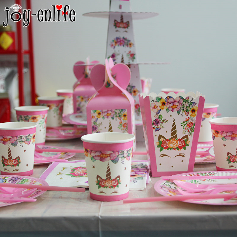 Party Supplies Unicorn Theme Set Party Supplies Unicorn Theme Set