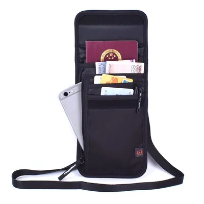 Passport Bag RFID Blocking Wallet Passport Bag RFID Blocking Wallet