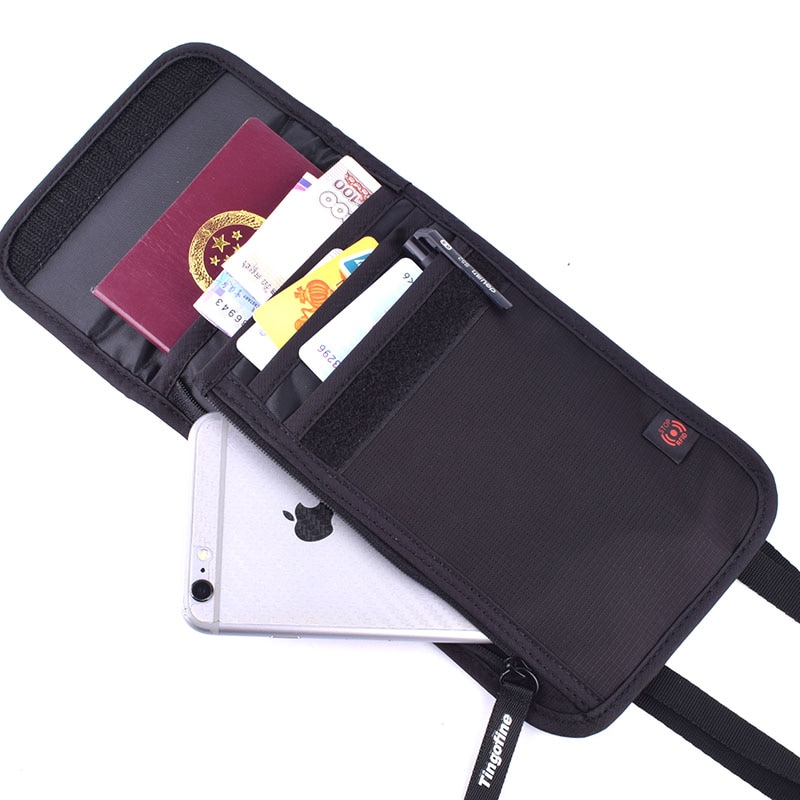 Passport Bag RFID Blocking Wallet Passport Bag RFID Blocking Wallet