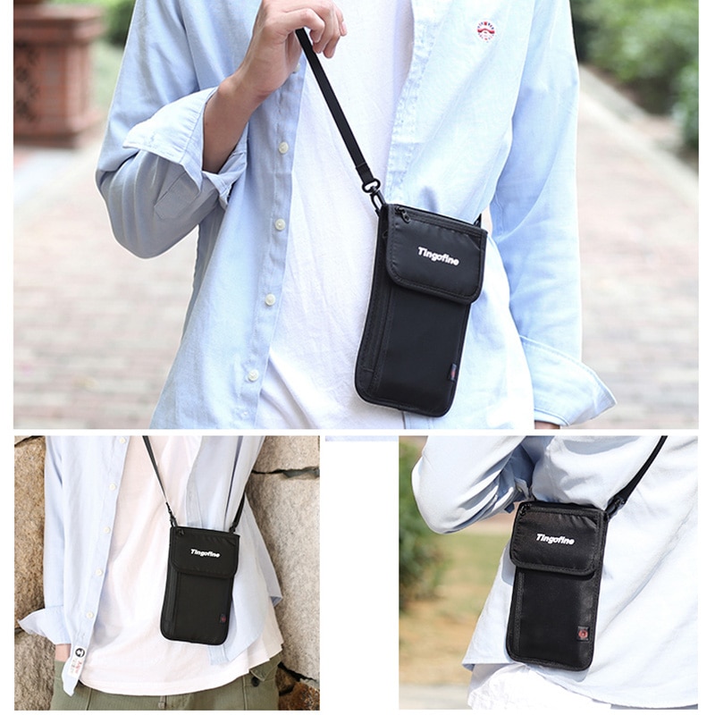 Passport Bag RFID Blocking Wallet Passport Bag RFID Blocking Wallet