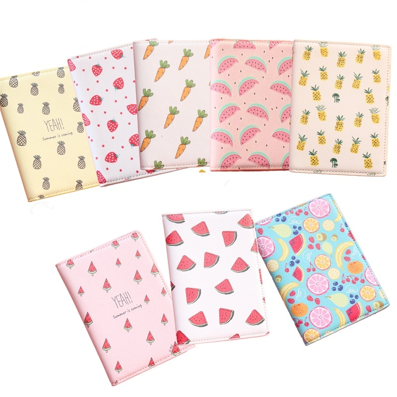 Passport Case Cute Leather Cover