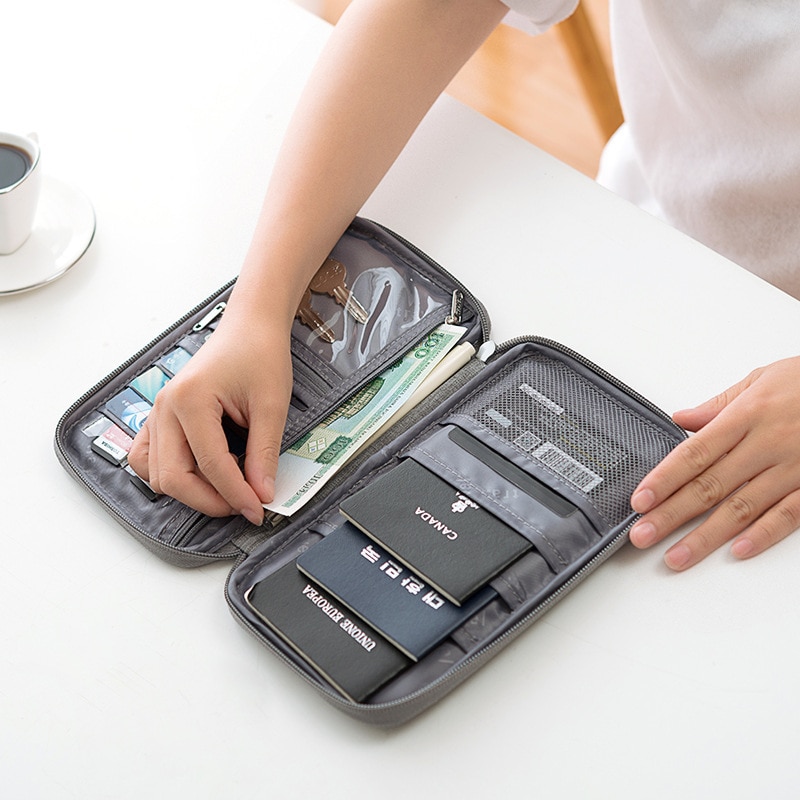 Passport Pouch Holder Travel Wallet