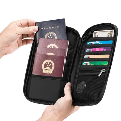 Passport Purse RFID Wallet Passport Purse RFID Wallet