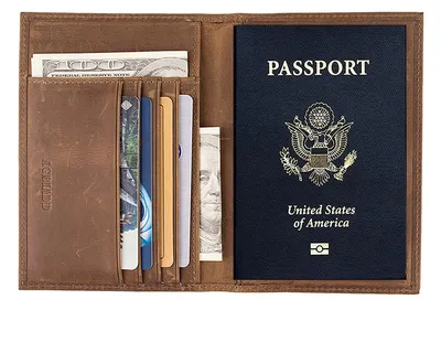 Passport Wallet Stylish Vintage Leather Passport Wallet Stylish Vintage Leather