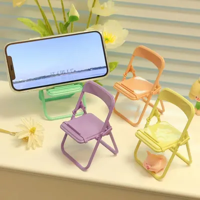 Pastel Colored Chair Phone Holder