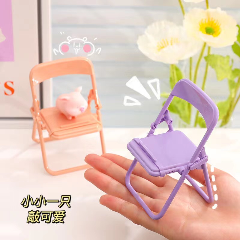 Pastel Colored Chair Phone Holder