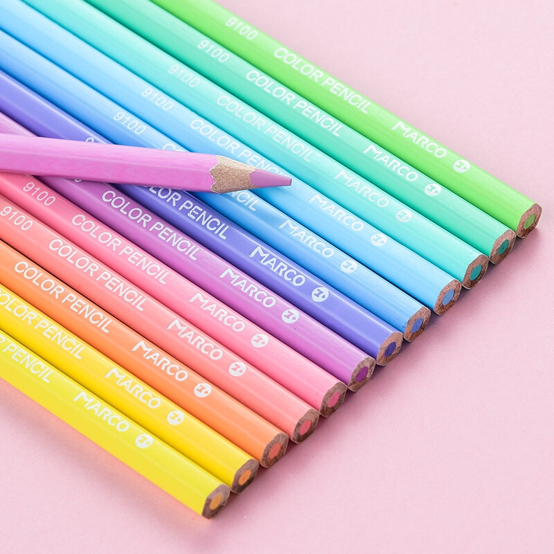 Pastel Colored Pencils Set (12/24Pcs) Pastel Colored Pencils Set (12/24Pcs)